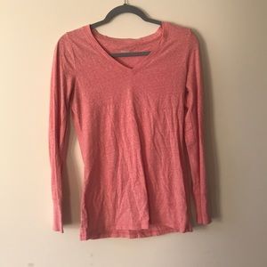 Pink long sleeve tee